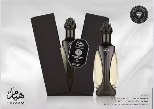 Niche Emarati Perfume Hayaam Eau de Perfume 100ml