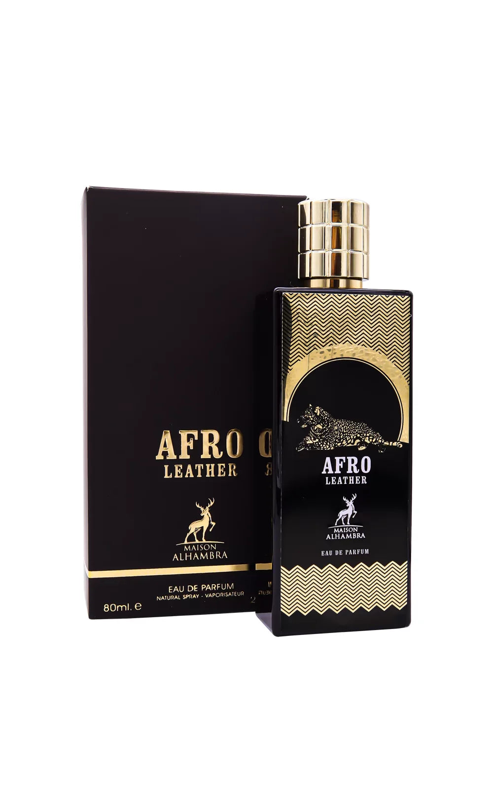 Maison Alhambra Perfume Afro Leather Eau de Parfum 80ml