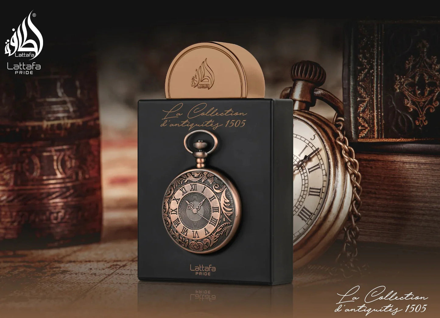 Lattafa Pride Parfum La Collection D'Antiquites 1505 Watch Eau de Parfum 100ml