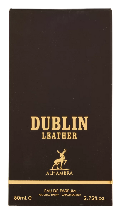 Maison Alhambra Perfume Dublin Leather Eau de Parfum 80 ml