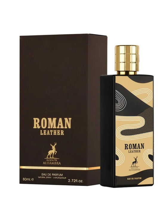 Maison Alhambra Perfume Roman Leather Eau de Parfum 80 ml